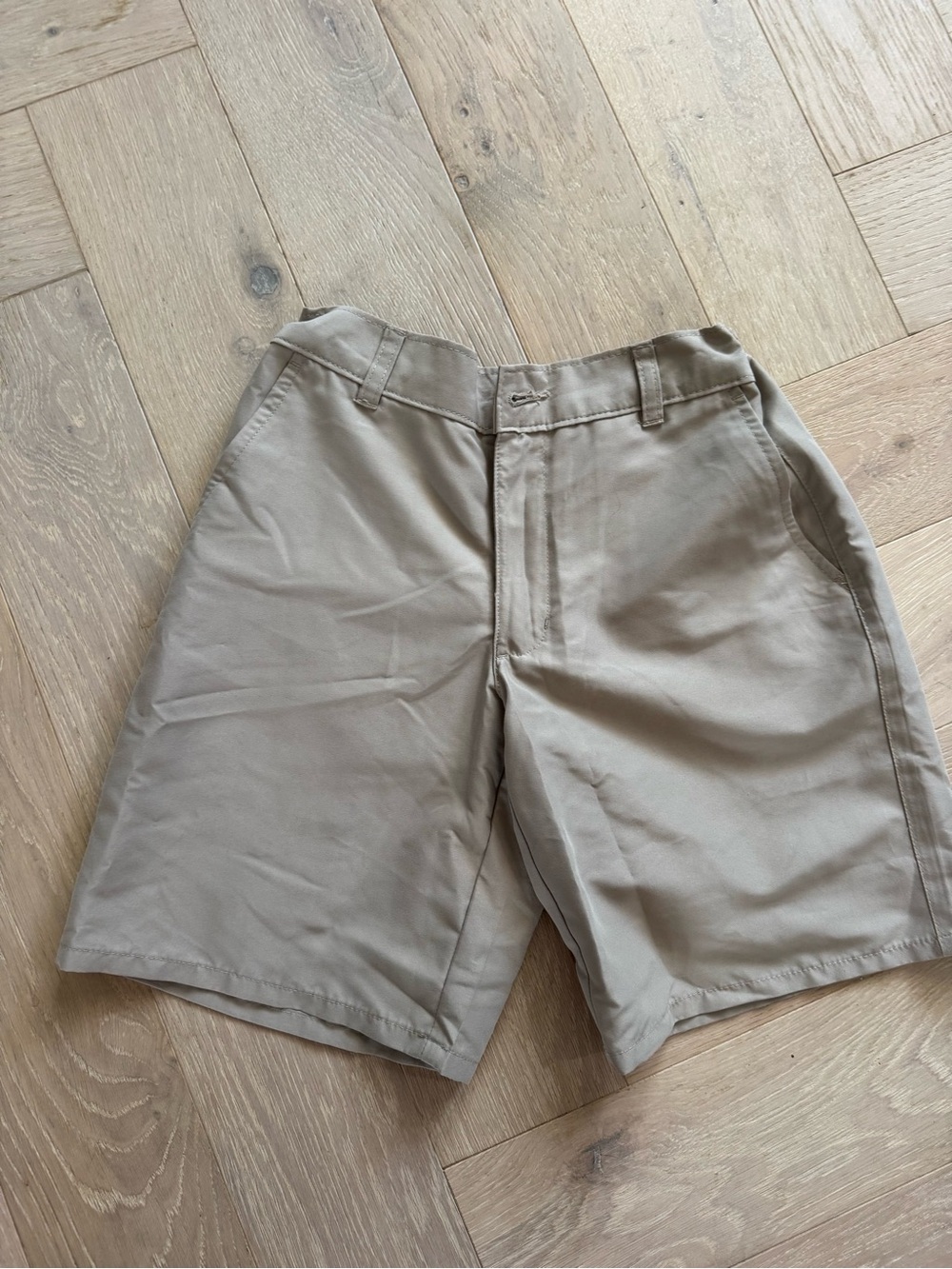 Boy's Classic Tan Chino Shorts